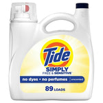 4 Bottles of Tide Simply Liquid Laundry Detergent