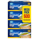 600 Zipper Top Sandwich Bags