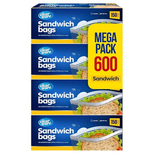 600 Resealable Zipper Sandwich Bags