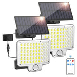 2-Pack Onforu 240 LED 3000LM Motion Sensor Outdoor Solar Lights
