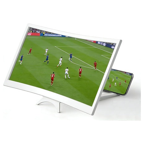 12" 3D HD Curved Screen Magnifier For Cell Phone