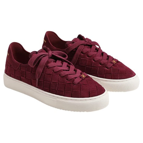 Sam Edelman Women's Poppy Woven Lace Up Sneaker