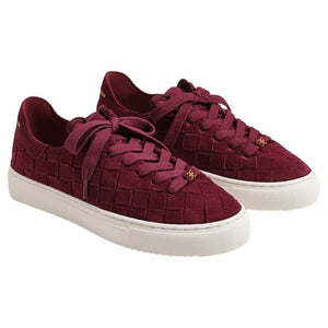 Sam Edelman Women's Poppy Woven Lace Up Sneaker