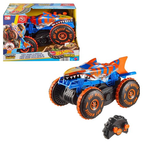 Hot Wheels RC Monster Trucks Tiger Shark Climber