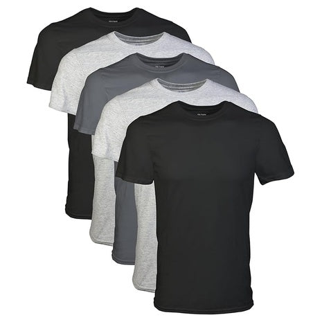 5-Pack Gildan Men's Assorted Crew T-Shirt