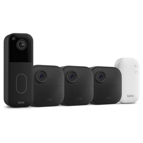 Blink Video Doorbell & Outdoor 4 Wireless Smart Security Cameras