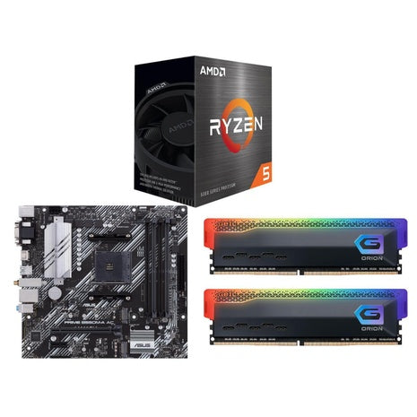 AMD Ryzen 5 5500 3.6 GHz Six-Core AM4 Processor Bundle