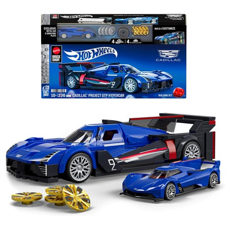 Mattel Hot Wheels 236 Piece Cadillac Project GTP Hypercar Building Set