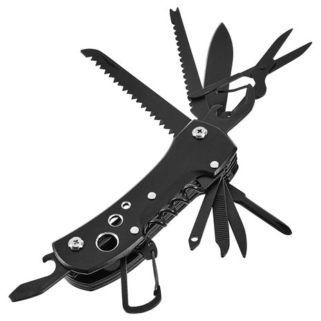Amazon Basics 15-in-1 Stainless Steel Multitool with Sheath
