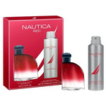 Nautica Color Red Cologne & Body Spray Set