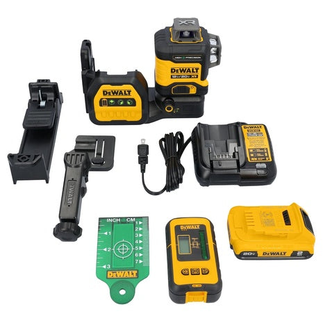 Dewalt 230FT Green Self-Leveling 3-Plane Laser Level Kit