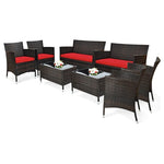 8 Piece Patio Furniture Set