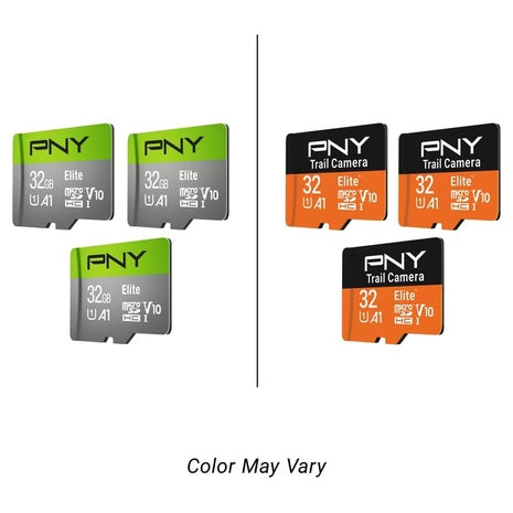 3-Pack PNY Elite Trail Cam 32GB microSDHC Cards
