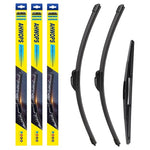 3-Pack Front Wiper And Rear Wiper Blade