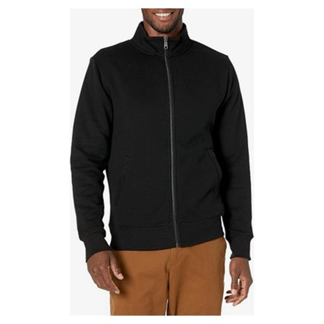 Amazon Essentials Men's Mock Neck Fleece Zip Up Sweatshirt
