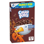 Family Sized Box of Cocoa Puffs Cereal