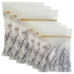 6 Piece Honeycomb Mesh Laundry Bag Set