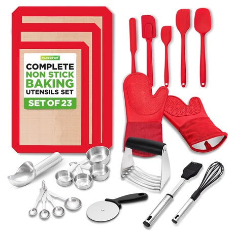 23-Piece NutriChef Baking Utensils Set
