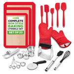 23-Piece NutriChef Baking Utensils Set