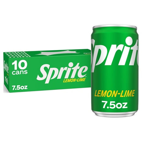 10 Mini Cans Sprite