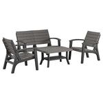 Cosco 4 Piece Resin Conversation Set