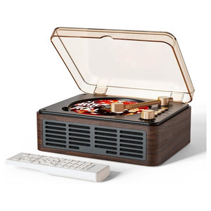 Retro Portable CD Player with Speakers