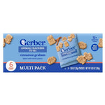 6-Pack Gerber Cinnamon Graham Animal Crackers
