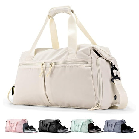 Duffel Bag with Shoe Compartment and Wet Pocket
