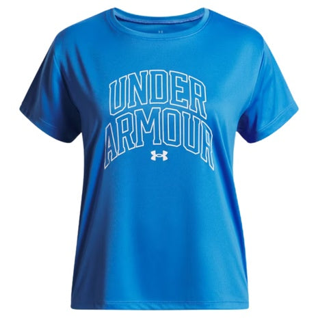 UA Tech Varsity Graphic Girls' Short Sleeve