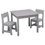 3-Piece Delta Children MySize Kids Wood Table And Chair Set (2 Colors)