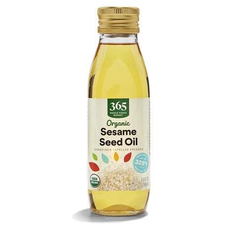 365 by Whole Foods Organic Sesame Seed Oil 8.4oz Bottle
