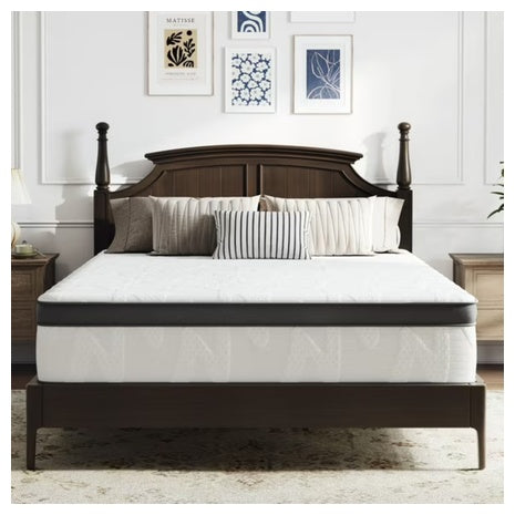Avenco Whisper 10" Queen Hybrid Mattress In A Box (Queen)