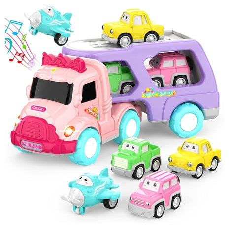 5-in-1 Toddler Truck Toy with Light & Sound