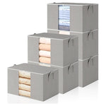6 Large Clothes Storage Bags