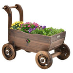 Costway Decorative Wagon Cart With Wheels