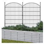 10-Pack Luckpro 32" X 23.6ft Garden Fence No Dig Metal Panels
