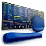 3-Piece XL Excel Cheat Sheet Mousepad