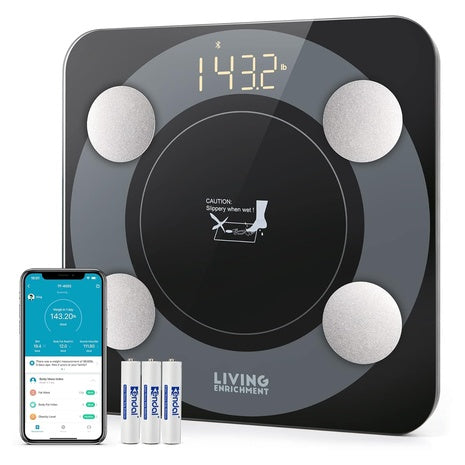 Bathroom Wireless Smart Scale w/ High Accuracy Sensor