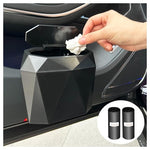 Mini Car Trash Can With Lid