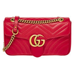Gucci Women's GG Marmont Mini Matelasse Leather Shoulder Bag