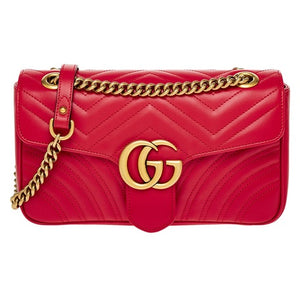 Gucci Women's GG Marmont Mini Matelasse Leather Shoulder Bag