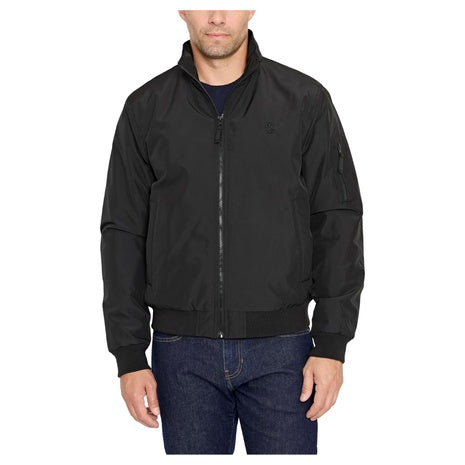 IZOD Men's Fleece Lined Tech Rain Jacket (3 Colors)
