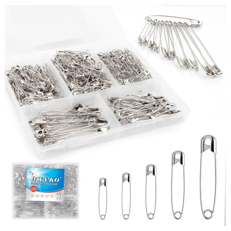 320 Assorted Safety Pins