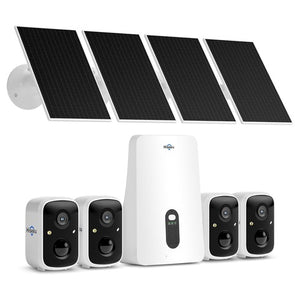4 Camera Solar Security System