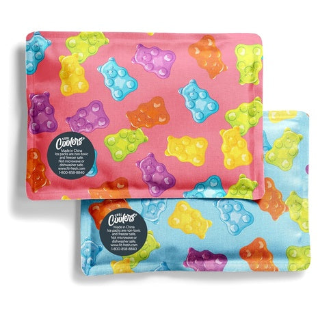 2-Pack Fit & Fresh Soft Ice Packs For Lunch Bags & Coolers