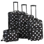 4 Piece Rockland Softside Luggage Set