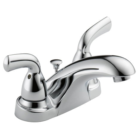 Delta Foundations 4” Centerset Chrome Bathroom Faucet