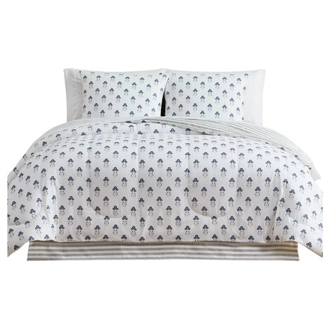 8-Piece Macy's Fingal Reversible Comforter Set (King, Queen, Full, Twin)