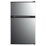 Mainstays 3.2 Cu Ft 2-Door Compact Refrigerator With Freezer