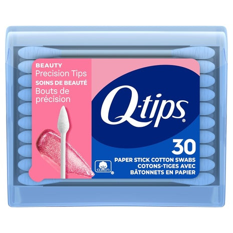 120 Q-Tips Travel Size Cotton Swabs Beauty Precision Tips